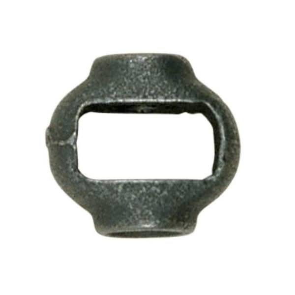 1" 1/8 IP x 1/4 IP Iron Malleable Hickey