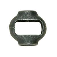 Satco 1" 1/8 IP x 1/4 IP Iron Malleable Hickey