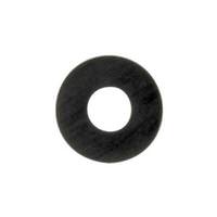 Satco 0.8" 1/8 IP Black Rubber Washer