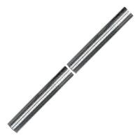 Satco 3.8" 3/8 IP Zinc Plated Silver Steel Nipple
