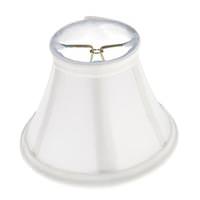 Satco White 5" Clip On Shade