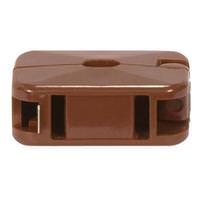Satco Brown Non Polarized Add-On Outlet
