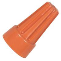 Satco Orange Wire Connector With Spring Inserts