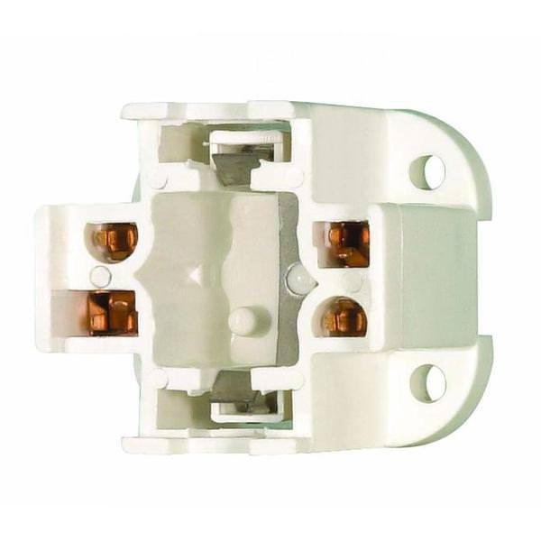 75 Watt 4 Pin White CFL Down Socket