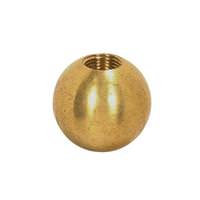 Satco 0.4" Unfinished Brass Ball