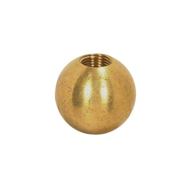 0.5" Unfinished Brass Ball