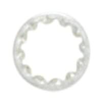 Satco Zinc Plated 1/4 IP Silver Toothwasher