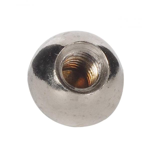 0.4" 8/32 Tap Nickel Brass Ball