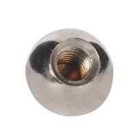Satco 0.4" 8/32 Tap Nickel Brass Ball