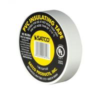 Satco 60' White PVC Insulating Electrical Tape