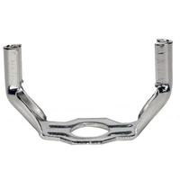 Satco 2.8" 1/4 IP Nickel Plated Steel Heavy Duty Saddle