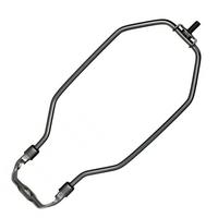 Satco 8.5" 1/8 IP Heavy Duty Dark Antique Brass Lamp Harp