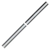 Satco 16" 1/8 IP Zinc Plated Silver Steel Nipple