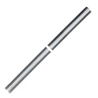 Satco 20" 1/8 IP Zinc Plated Silver Steel Nipple
