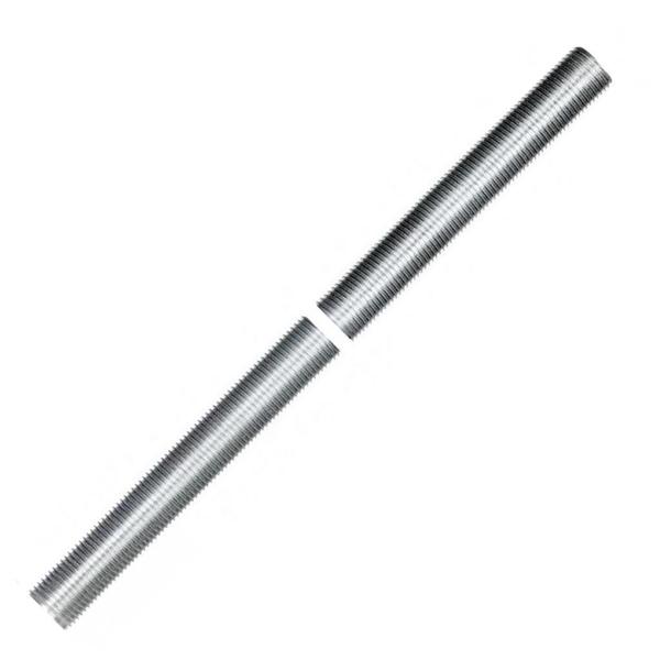 45" 1/8 IP Zinc Plated Steel Nipple