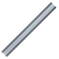 Satco 5.3" 1/4 IP Zinc Plated Silver Steel Nipple