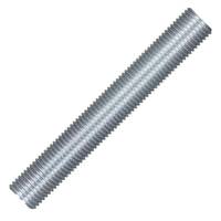 Satco 5.8" 1/4 IP Zinc Plated Silver Steel Nipple