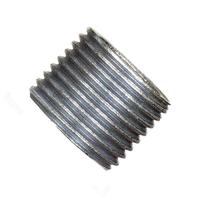 Satco 0.6" 3/8 IP Zinc Plated Silver Steel Nipple