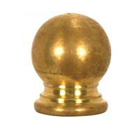 Satco 1.1" Unfinished Brass Ball Armback 