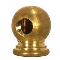 Satco 1.1" Unfinished Brass Ball Armback