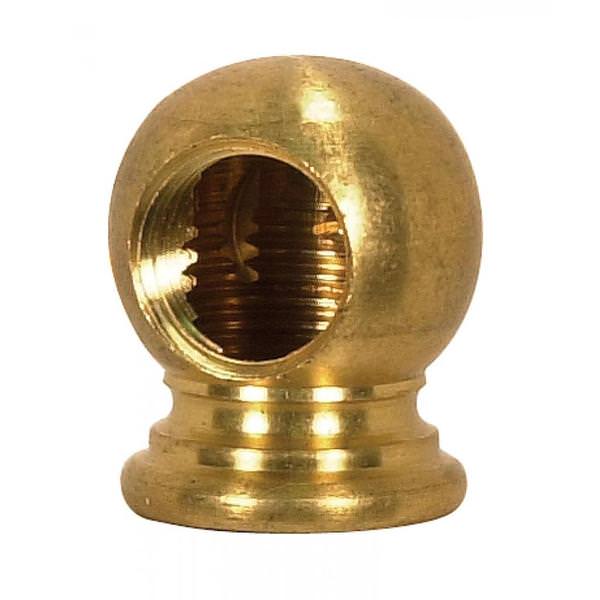 1.1" Unfinished Brass Ball Armback
