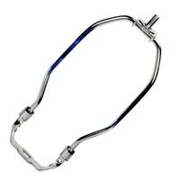 Satco 6.5" 1/8 IP - Heavy Duty Polished Nickel Steel Lamp Harp