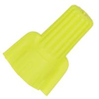 Satco Yellow Wing Nut Wire Connector With Spring