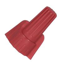 Satco 2.8" Red Wing Nut Wire Connector With Spring Inserts