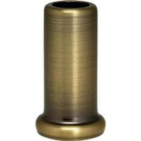 Satco 1.5" Antique Brass Flanged Steel Neck