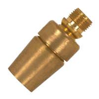 Satco 1.5" Solid Brass Unfinished Modern Long Swivel