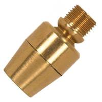 Satco 1.3" Solid Brass Unfinished Modern Swivel