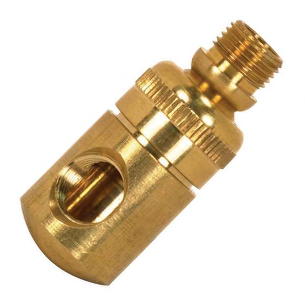1.8" Solid Brass Unfinished Side Swivel