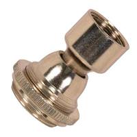 Satco 1.5" Nickel Large Hang Straight Swivel