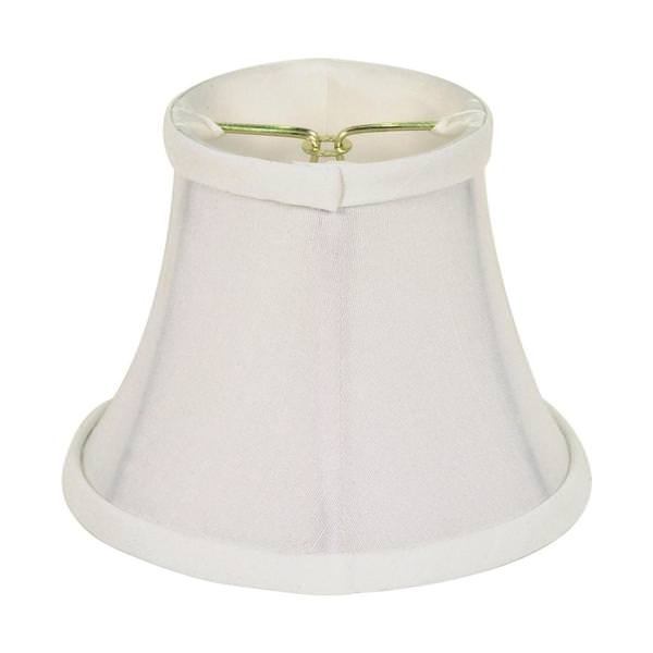  5" White Clip On Shade