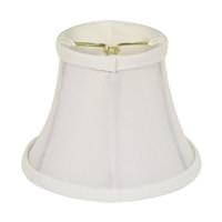 Satco  5" White Clip On Shade