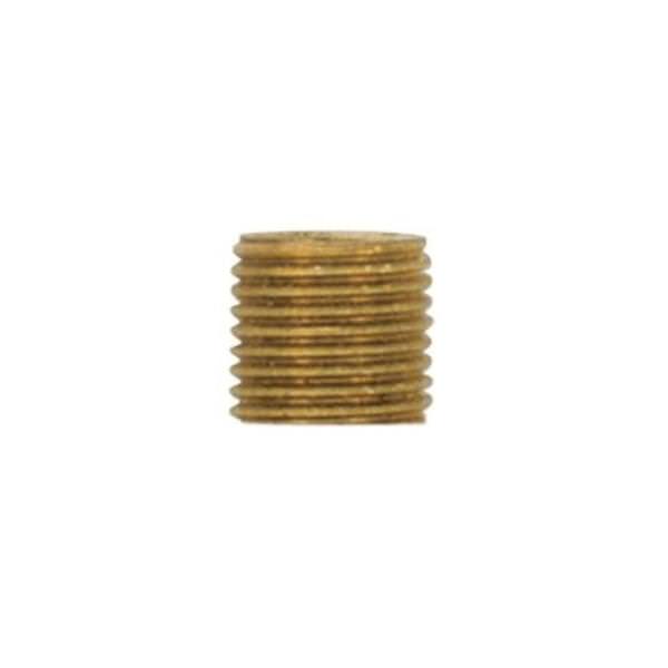 3" 1/4 IP Unfinished Brass Nipple