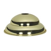 Satco Polished Brass Step Canopy Matching Screw Collar Loop