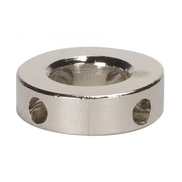 0.8" 10 Gauge Nickel Plated Shade Ring