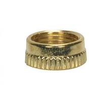 Satco Brass Knurled Nut For Switches