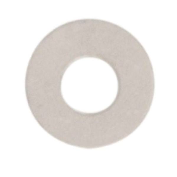 0.8" 24 Gauge 1/8 IP Nickel Plated Light Steel Washer