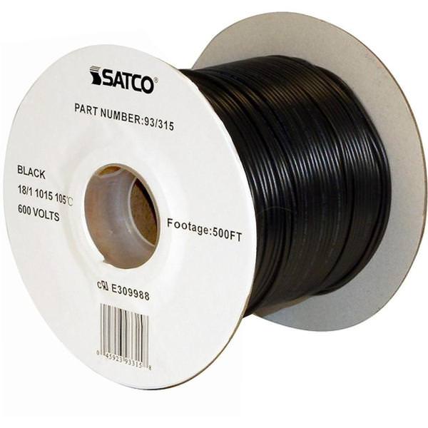 250' Black Pulley Bulk Wire