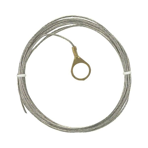 10' 1/4 IP  Tinned Copper Ground Wire