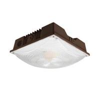 Sylvania Selectable wattage 120/277 volt CCT Selectable Daylight/Motion Sensor LED Canopy Fixture