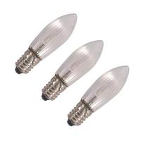 View 0.2 watt Universal European Special Screw Base LED Light Bulb (3 Pack)
