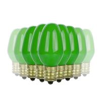 View 7 watt C7 Green Candelabra Screw Base Incandescent Light Bulb (12 Pack)