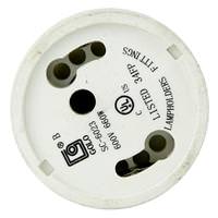Sunlite Medium Screw (E26) to Bi-Pin (GU24) Socket Adapter