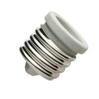 Sunlite Mogul Screw (E39) to Medium Screw (E26) White Socket Adapter 