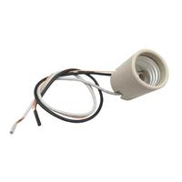 Sunlite Medium Screw Base Side Clip White Keyless Socket