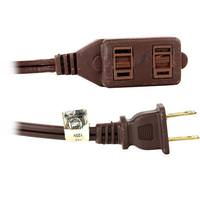 Sunlite 20' Brown Household Extension Cord