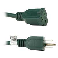 Sunlite 40' Heavy Duty Green Extension Cord